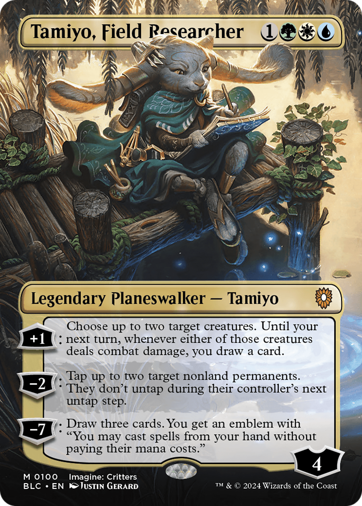 Tamiyo, Field Researcher (Borderless) [Bloomburrow Commander] | Gam3 Escape