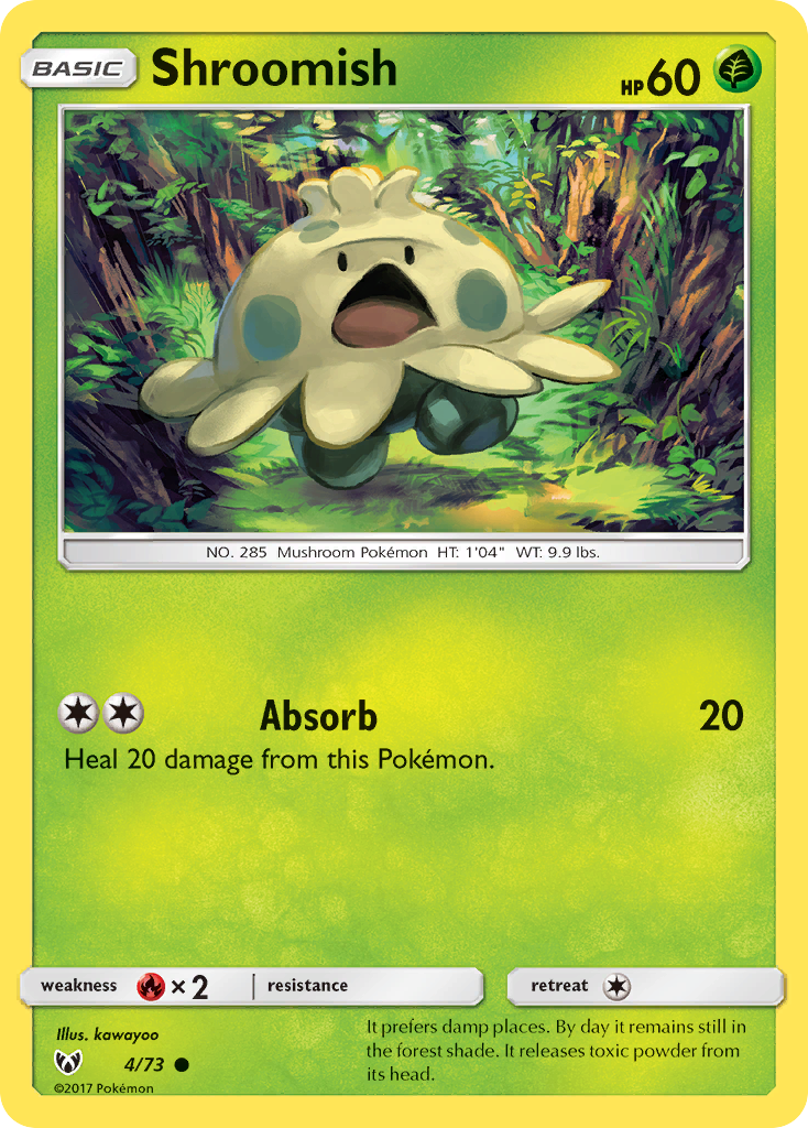 Shroomish (4/73) [Sun & Moon: Shining Legends] | Gam3 Escape