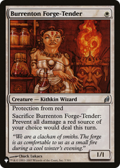 Burrenton Forge-Tender [The List Reprints] | Gam3 Escape