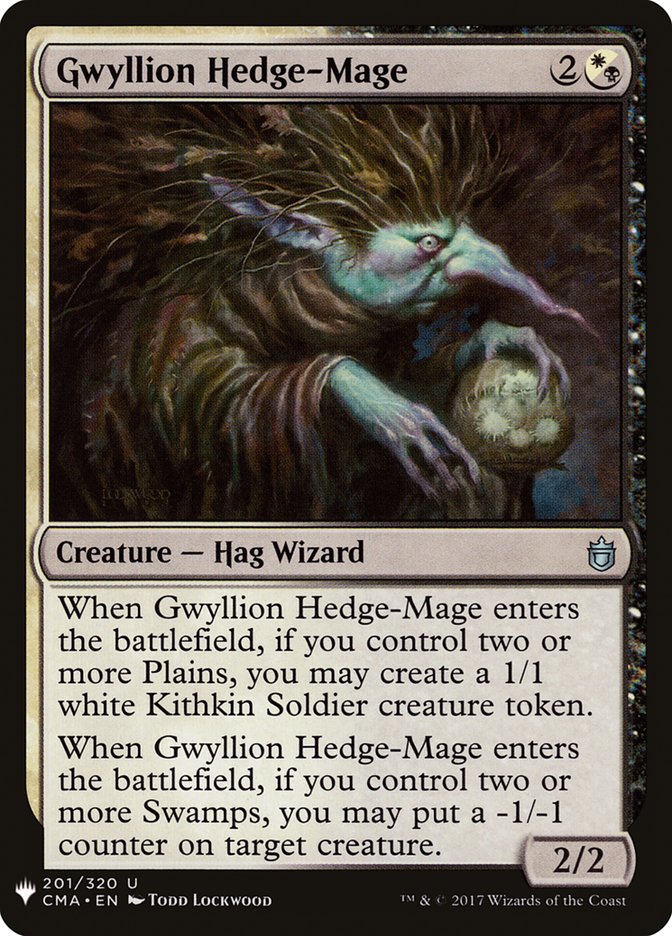 Gwyllion Hedge-Mage [Mystery Booster] | Gam3 Escape