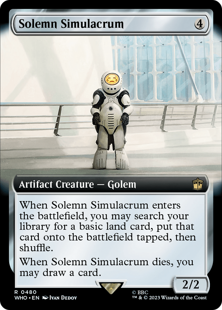 Solemn Simulacrum (Extended Art) [Doctor Who] | Gam3 Escape