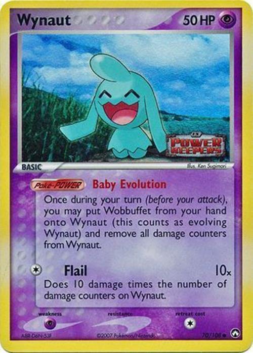 Wynaut (70/108) (Stamped) [EX: Power Keepers] | Gam3 Escape