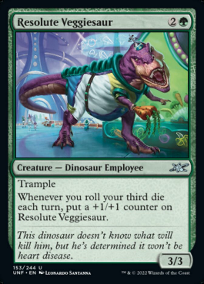 Resolute Veggiesaur [Unfinity] | Gam3 Escape