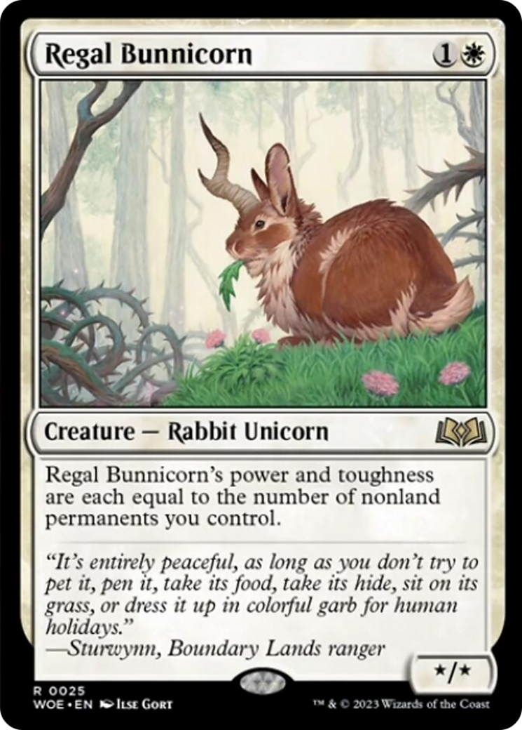 Regal Bunnicorn [Wilds of Eldraine] | Gam3 Escape