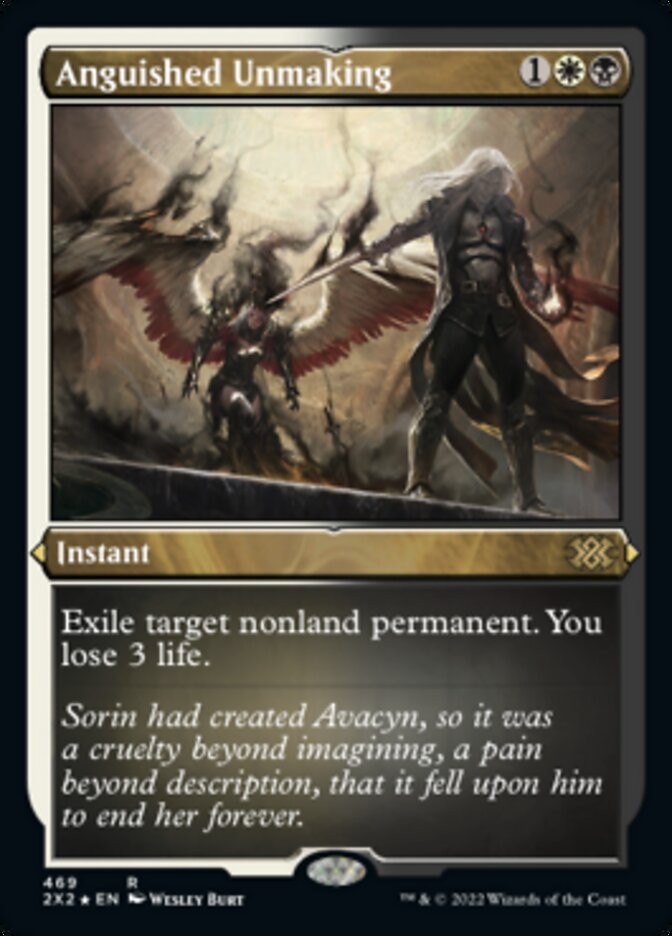 Anguished Unmaking (Foil Etched) [Double Masters 2022] | Gam3 Escape