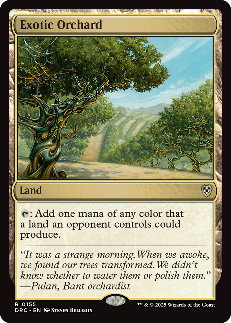 Exotic Orchard [Aetherdrift Commander] | Gam3 Escape