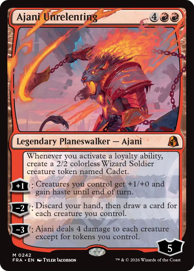 Ajani Unrelenting [Reality Fracture] | Gam3 Escape