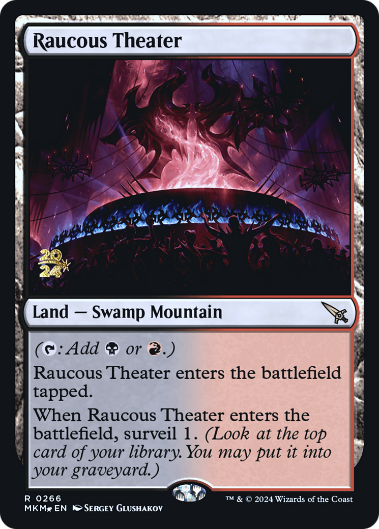 Raucous Theater [Murders at Karlov Manor Prerelease Promos] | Gam3 Escape