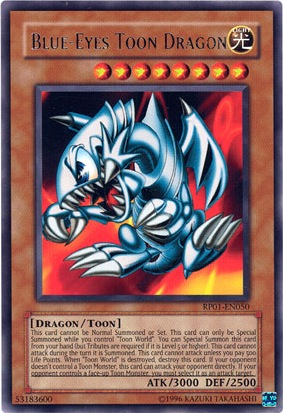 Blue-Eyes Toon Dragon [RP01-EN050] Rare | Gam3 Escape