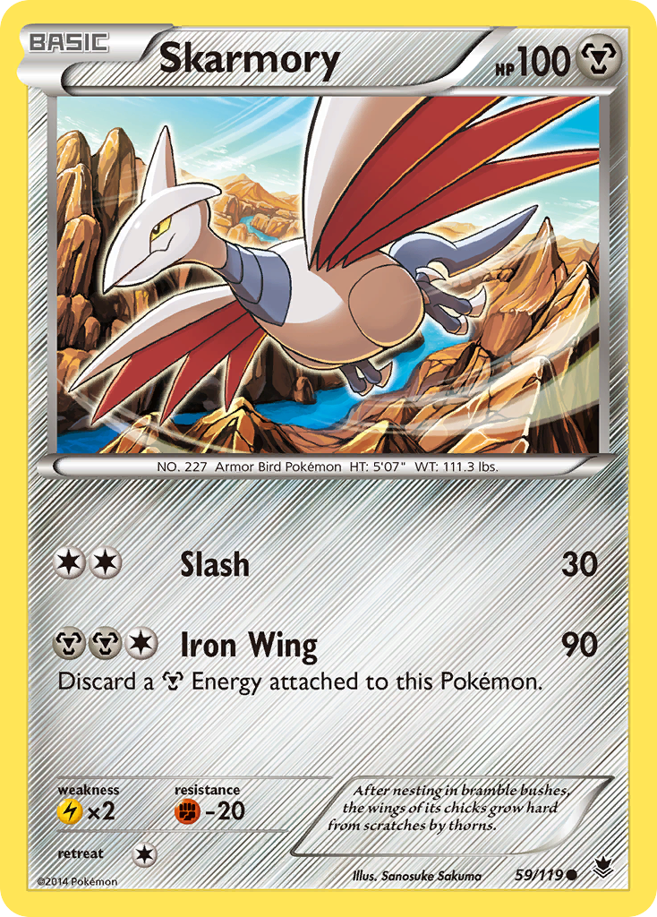 Skarmory (59/119) [XY: Phantom Forces] | Gam3 Escape