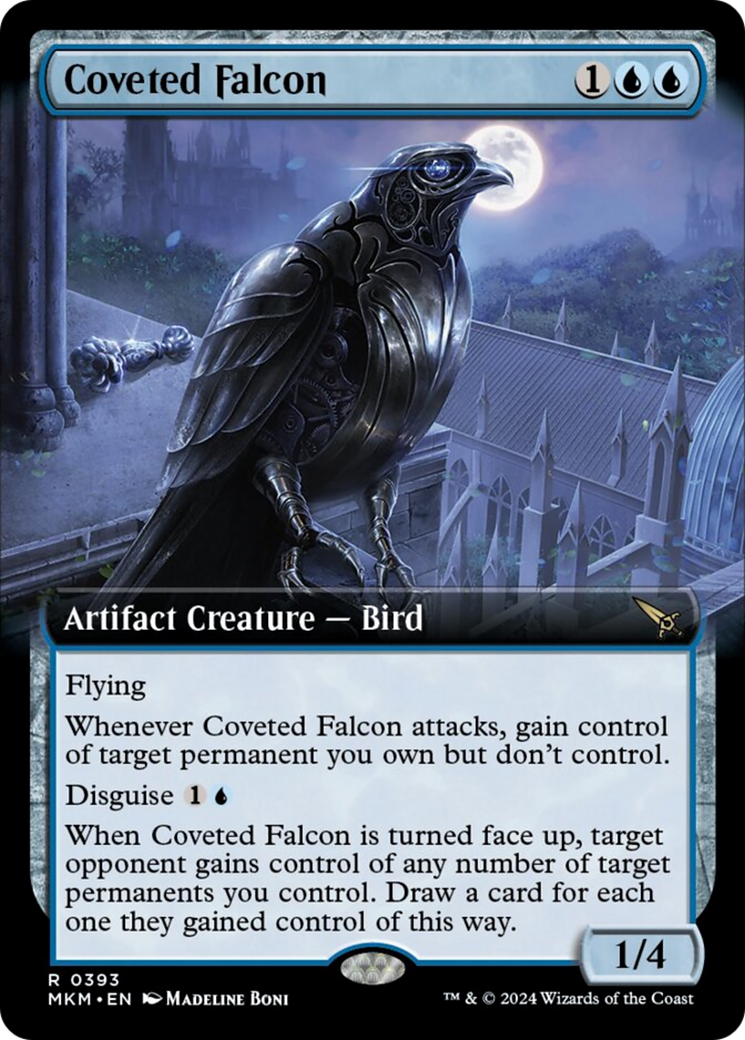 Coveted Falcon (Extended Art) [Murders at Karlov Manor] | Gam3 Escape
