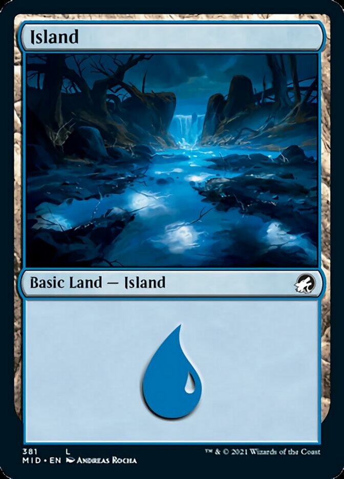 Island (381) [Innistrad: Midnight Hunt] | Gam3 Escape