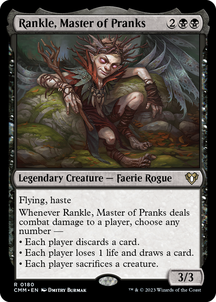Rankle, Master of Pranks [Commander Masters] | Gam3 Escape