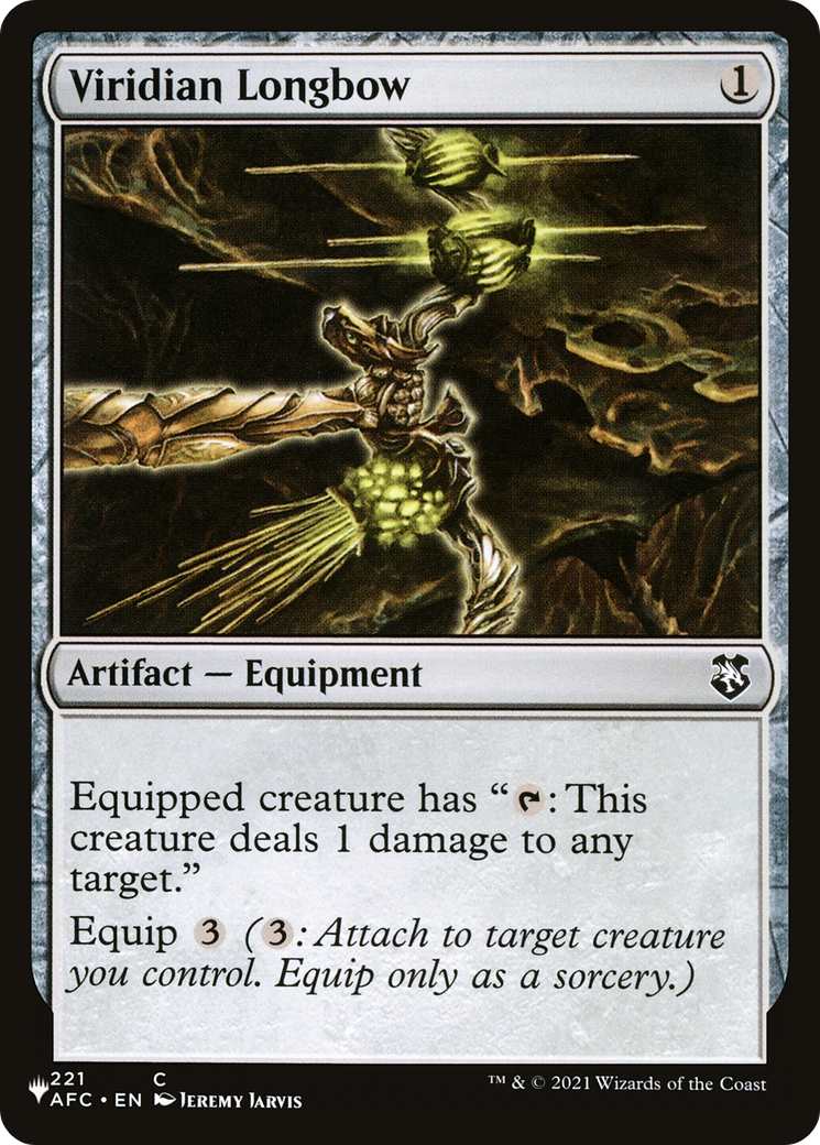 Viridian Longbow [The List Reprints] | Gam3 Escape