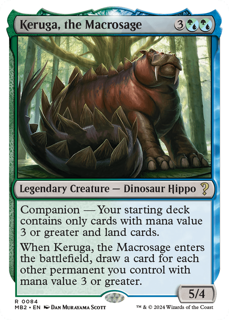 Keruga, the Macrosage (White Border) [Mystery Booster 2] | Gam3 Escape