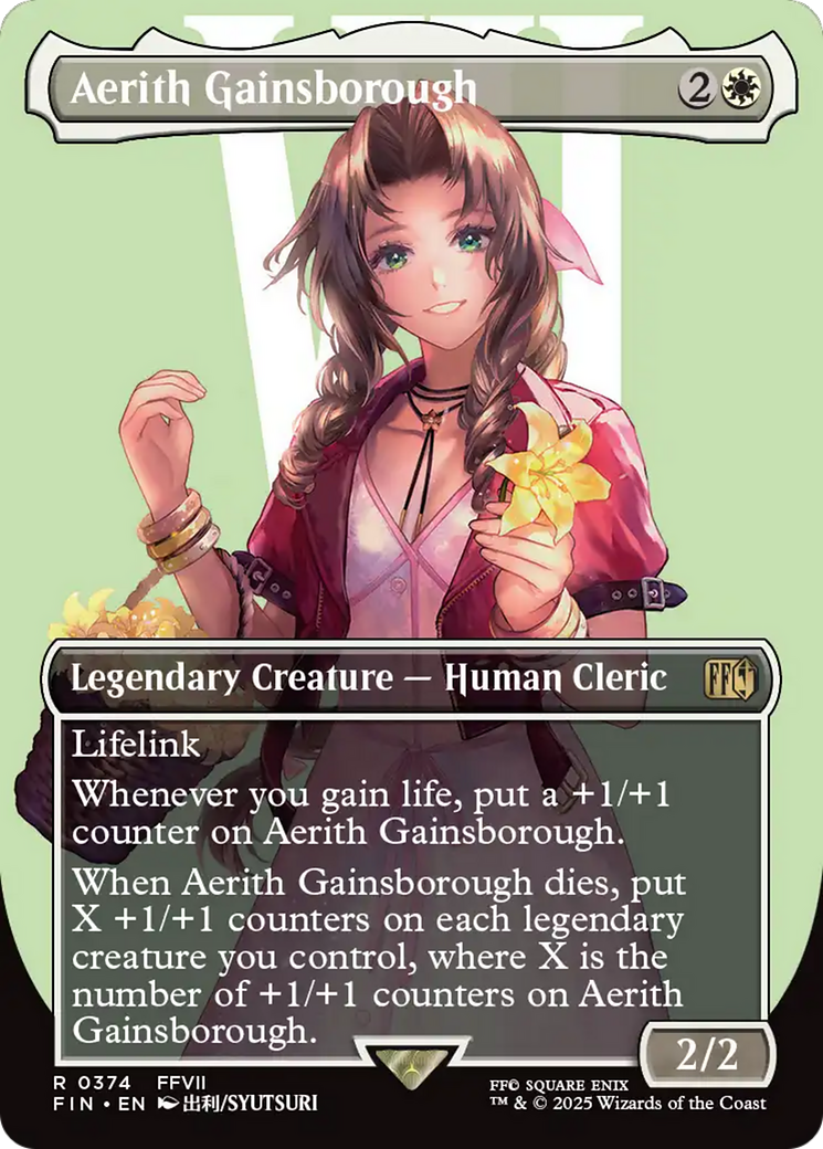 Aerith Gainsborough (Borderless) [FINAL FANTASY] | Gam3 Escape