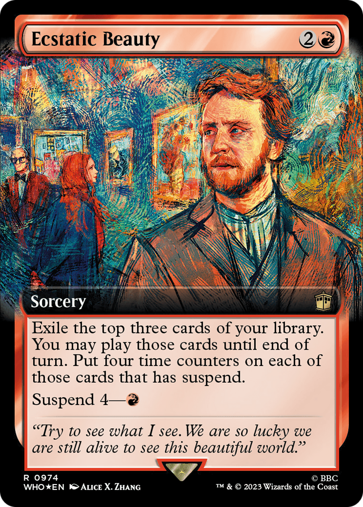 Ecstatic Beauty (Extended Art) (Surge Foil) [Doctor Who] | Gam3 Escape