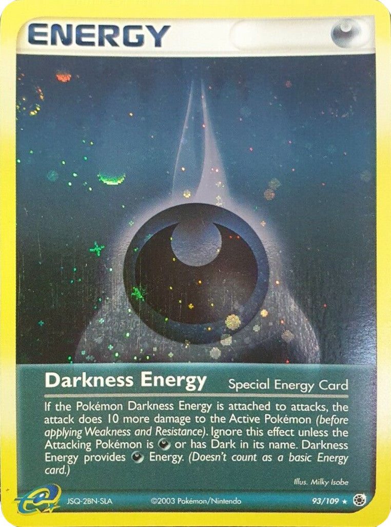 Darkness Energy (93/109) (Cosmos Holo) [EX: Ruby & Sapphire] | Gam3 Escape