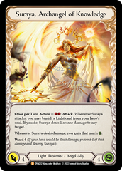 Invoke Suraya // Suraya, Archangel of Knowledge [DYN212] (Dynasty)  Cold Foil | Gam3 Escape