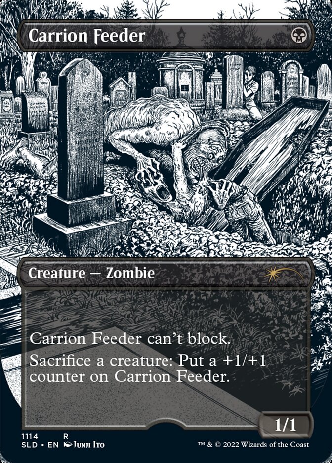 Carrion Feeder (Borderless) [Secret Lair Drop Series] | Gam3 Escape