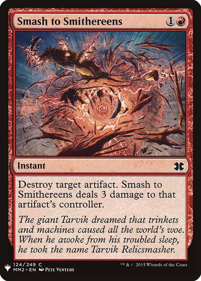 Smash to Smithereens [Mystery Booster] | Gam3 Escape