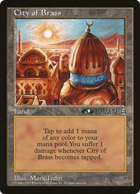 City of Brass (Oversized) [Oversize Cards] | Gam3 Escape