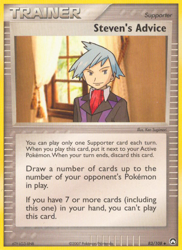 Steven's Advice (83/108) [EX: Power Keepers] | Gam3 Escape