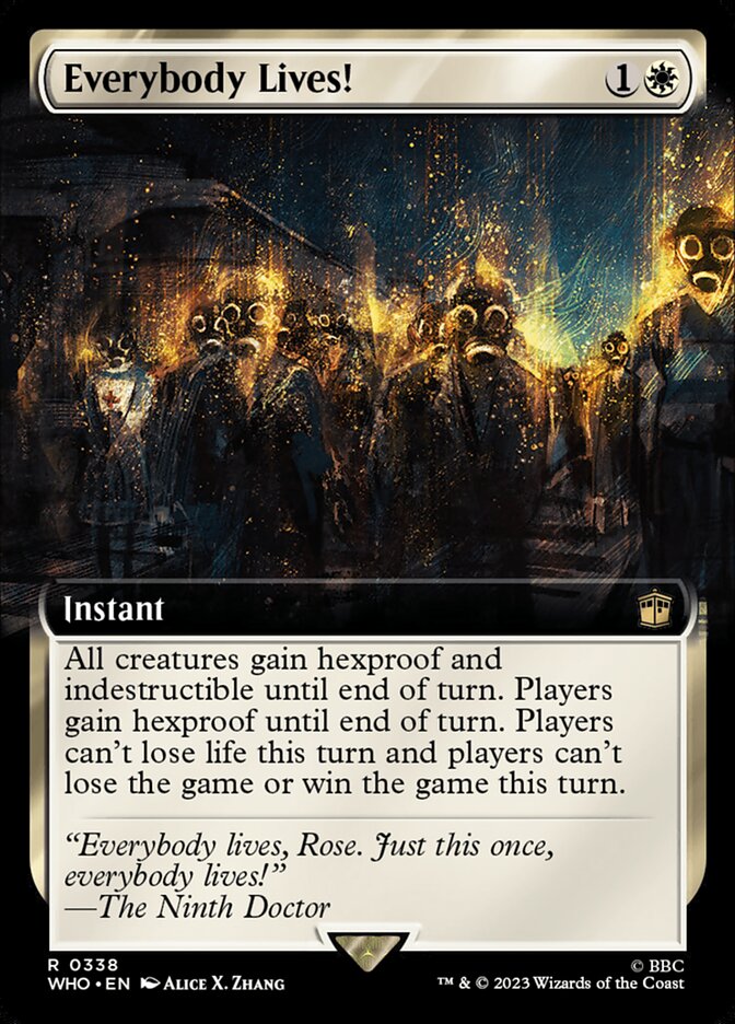 Everybody Lives! (Extended Art) [Doctor Who] | Gam3 Escape