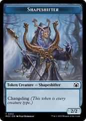 Blood // Shapeshifter Double-Sided Token [March of the Machine Commander Tokens] | Gam3 Escape