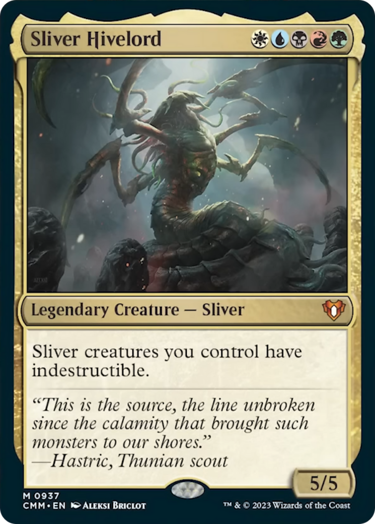 Sliver Hivelord [Commander Masters] | Gam3 Escape