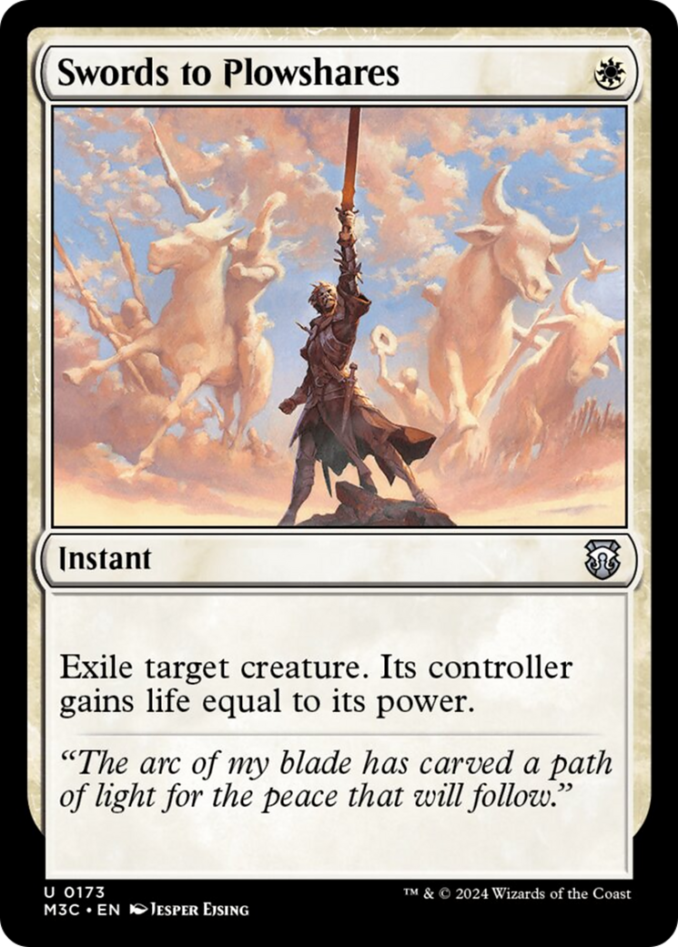 Swords to Plowshares (Ripple Foil) [Modern Horizons 3 Commander] | Gam3 Escape