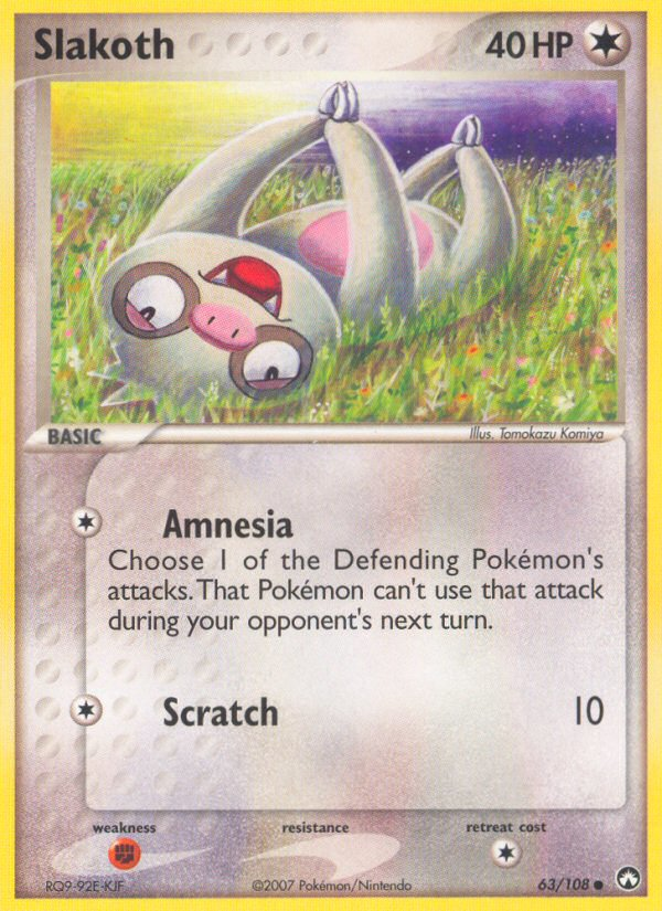 Slakoth (63/108) [EX: Power Keepers] | Gam3 Escape