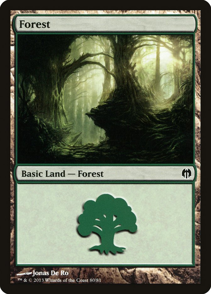 Forest (80) [Duel Decks: Heroes vs. Monsters] | Gam3 Escape