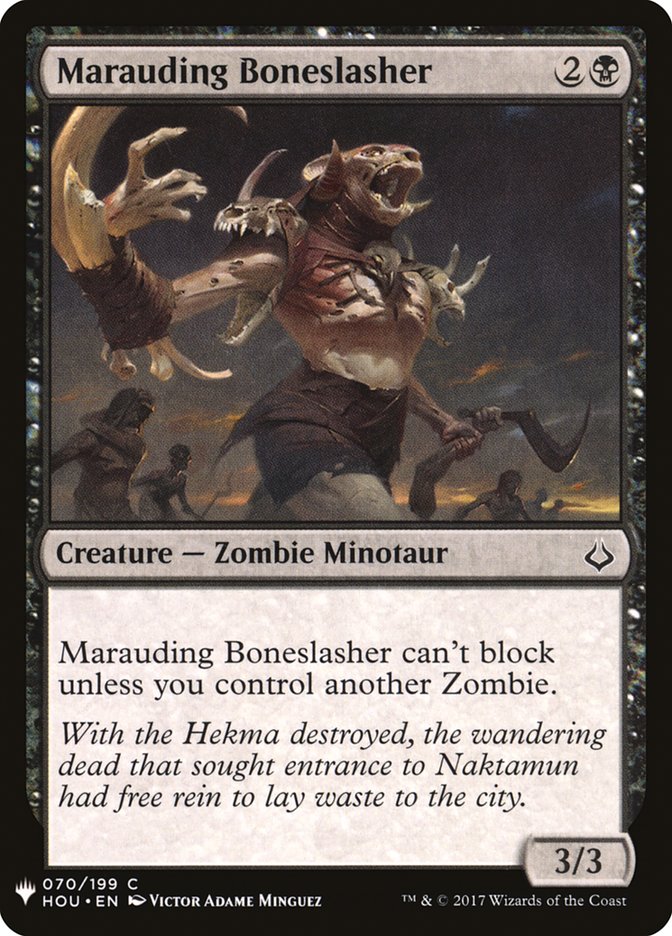 Marauding Boneslasher [Mystery Booster] | Gam3 Escape