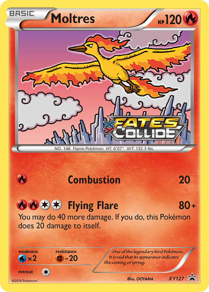 Moltres (XY127) [XY: Black Star Promos] | Gam3 Escape