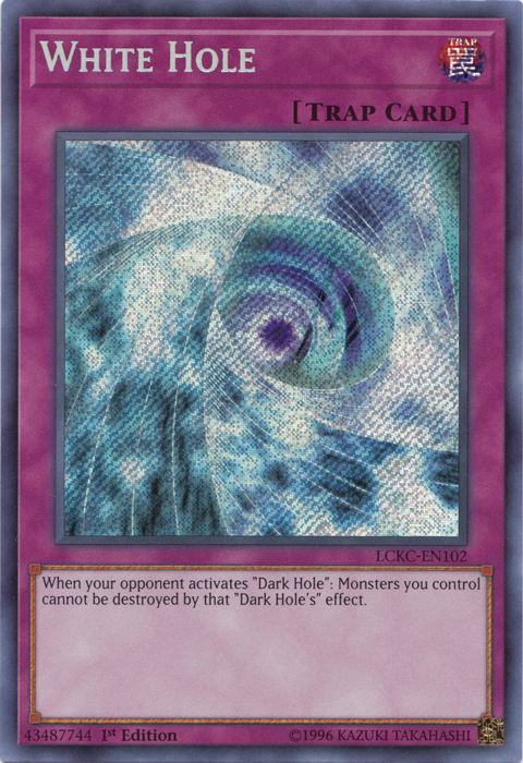 White Hole [LCKC-EN102] Secret Rare | Gam3 Escape