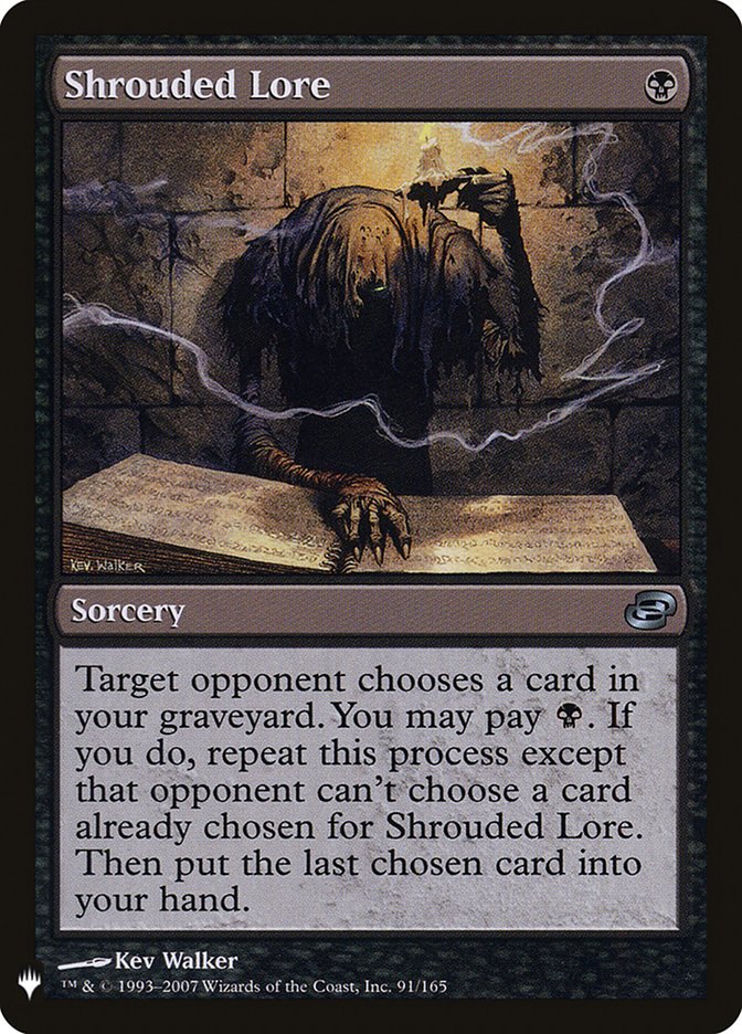 Shrouded Lore [Mystery Booster] | Gam3 Escape