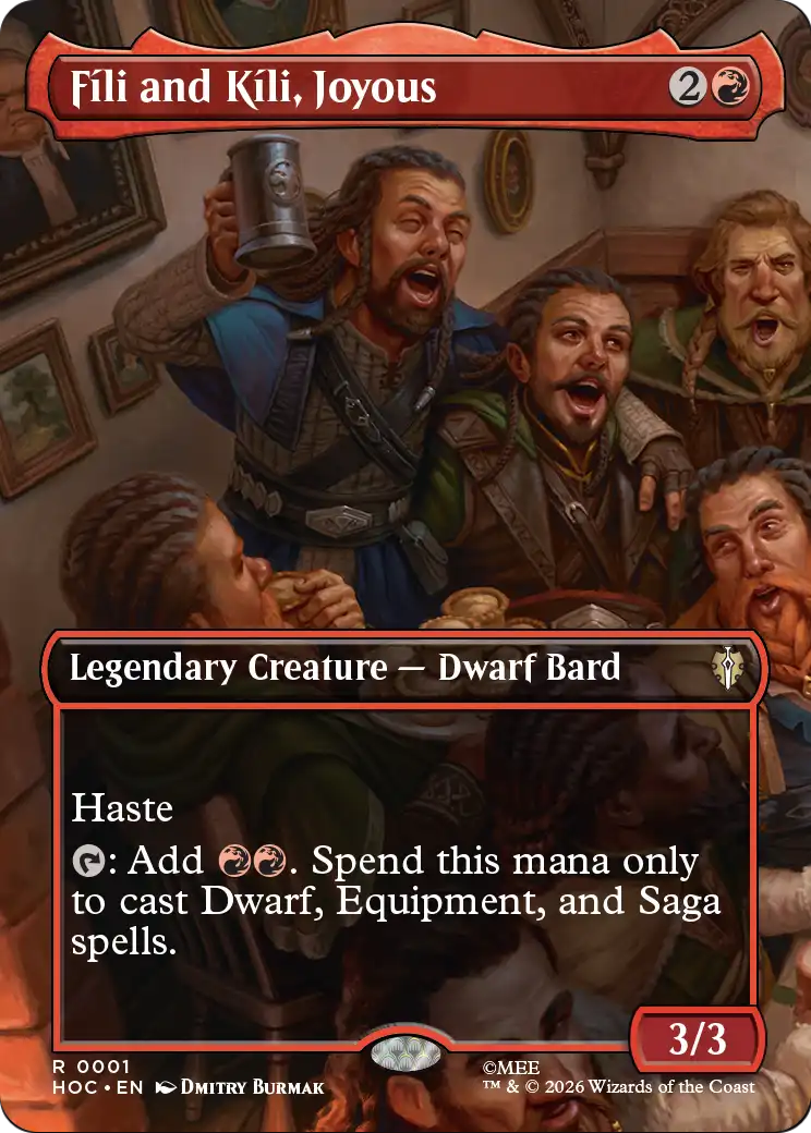 Fili and Kili, Joyous (Borderless) [The Hobbit: Eternal-Legal] | Gam3 Escape