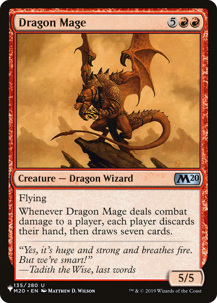 Dragon Mage [The List Reprints] | Gam3 Escape