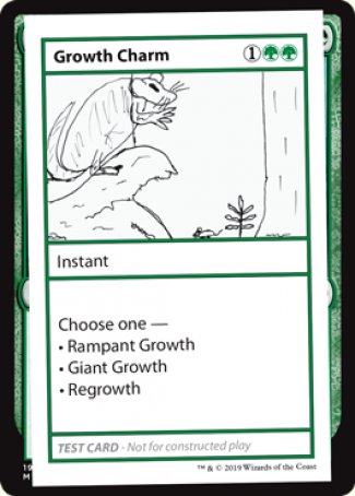 Growth Charm (2021 Edition) [Mystery Booster Playtest Cards] | Gam3 Escape