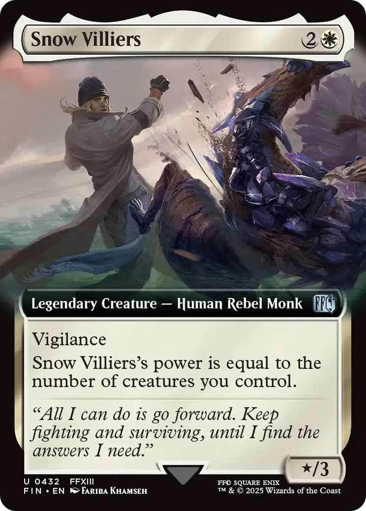 Snow Villiers (Extended Art) [FINAL FANTASY] | Gam3 Escape