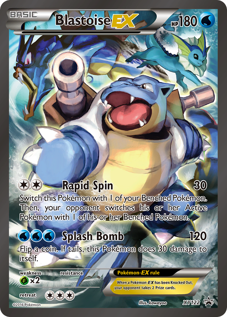 Blastoise EX (XY122) [XY: Black Star Promos] | Gam3 Escape