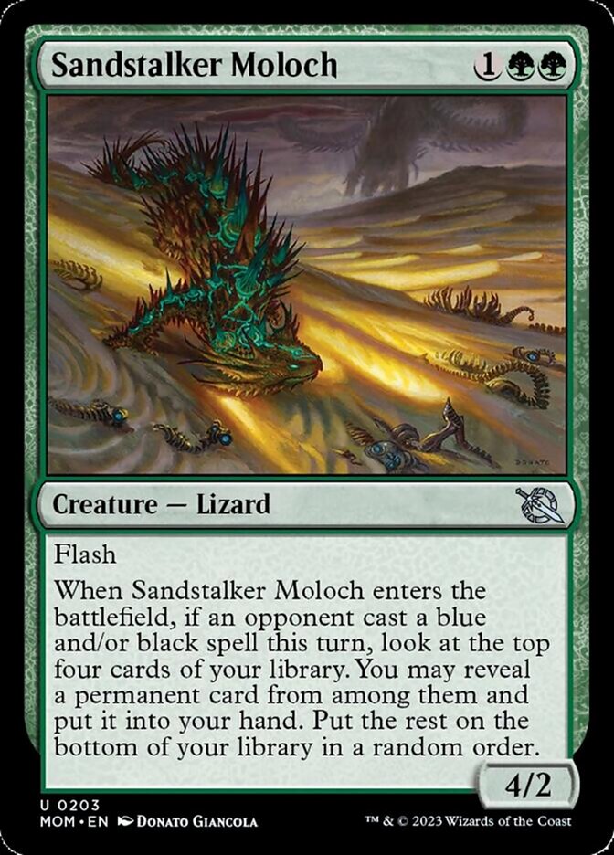 Sandstalker Moloch [March of the Machine] | Gam3 Escape