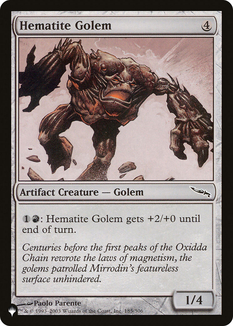 Hematite Golem [The List] | Gam3 Escape