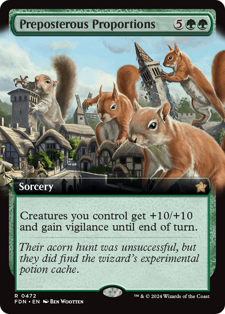 Preposterous Proportions (Extended Art) [Foundations] | Gam3 Escape