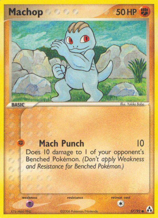 Machop (57/92) [EX: Legend Maker] | Gam3 Escape