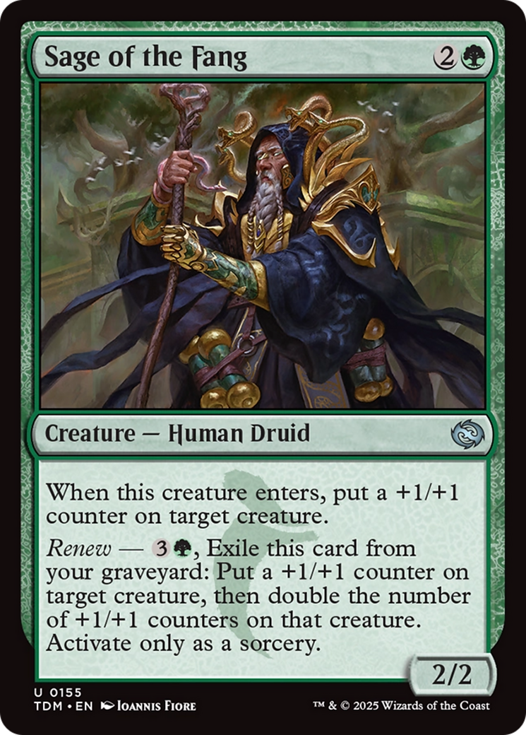 Sage of the Fang [Tarkir: Dragonstorm] | Gam3 Escape