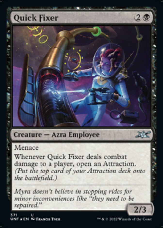 Quick Fixer (Galaxy Foil) [Unfinity] | Gam3 Escape
