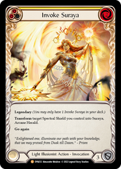 Invoke Suraya // Suraya, Archangel of Knowledge [DYN212] (Dynasty)  Cold Foil | Gam3 Escape