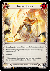 Invoke Suraya // Suraya, Archangel of Knowledge [DYN212] (Dynasty)  Rainbow Foil | Gam3 Escape